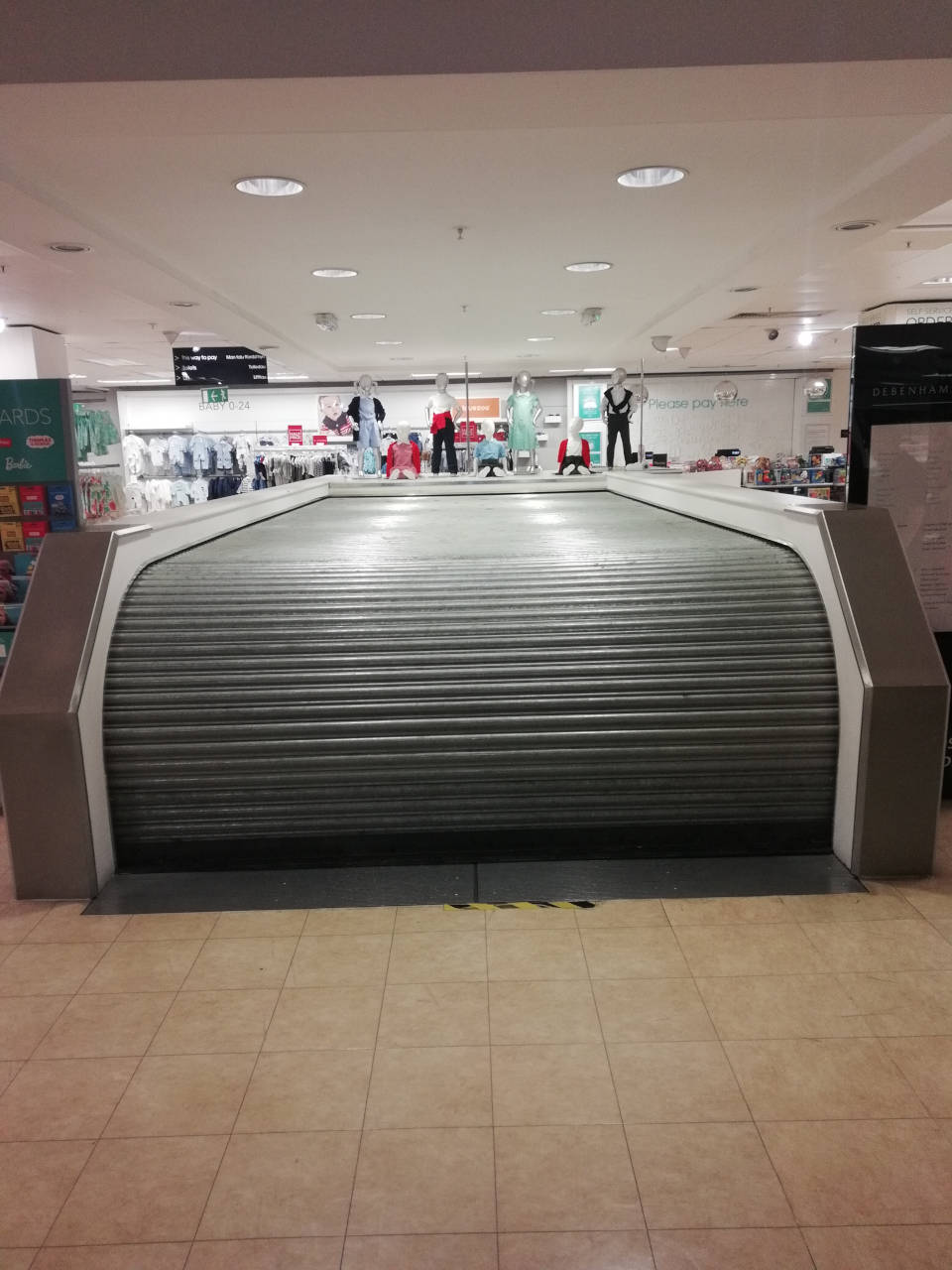An image of Bison Security Shutters Escalator Roller 001 goes here.